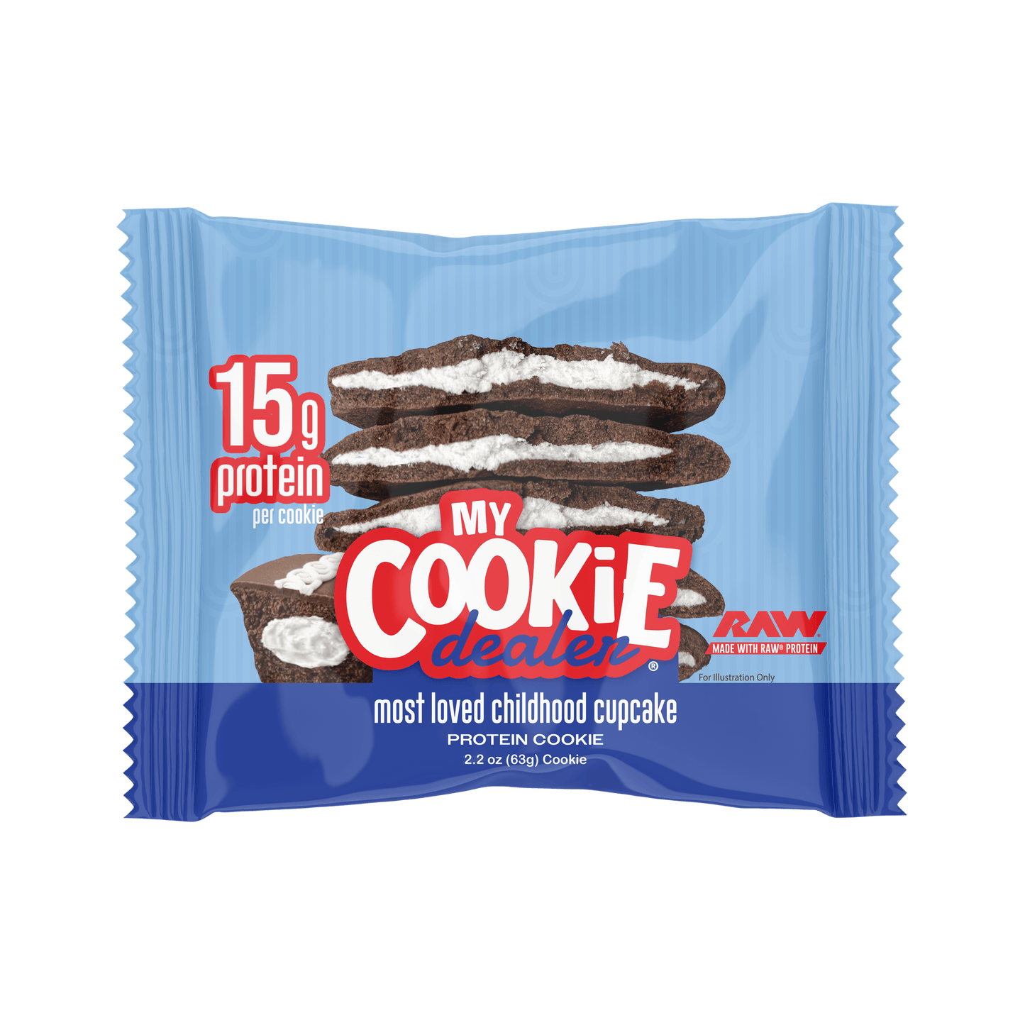 2.2oz Protein Cookie Most Loved Childhood Cupcake