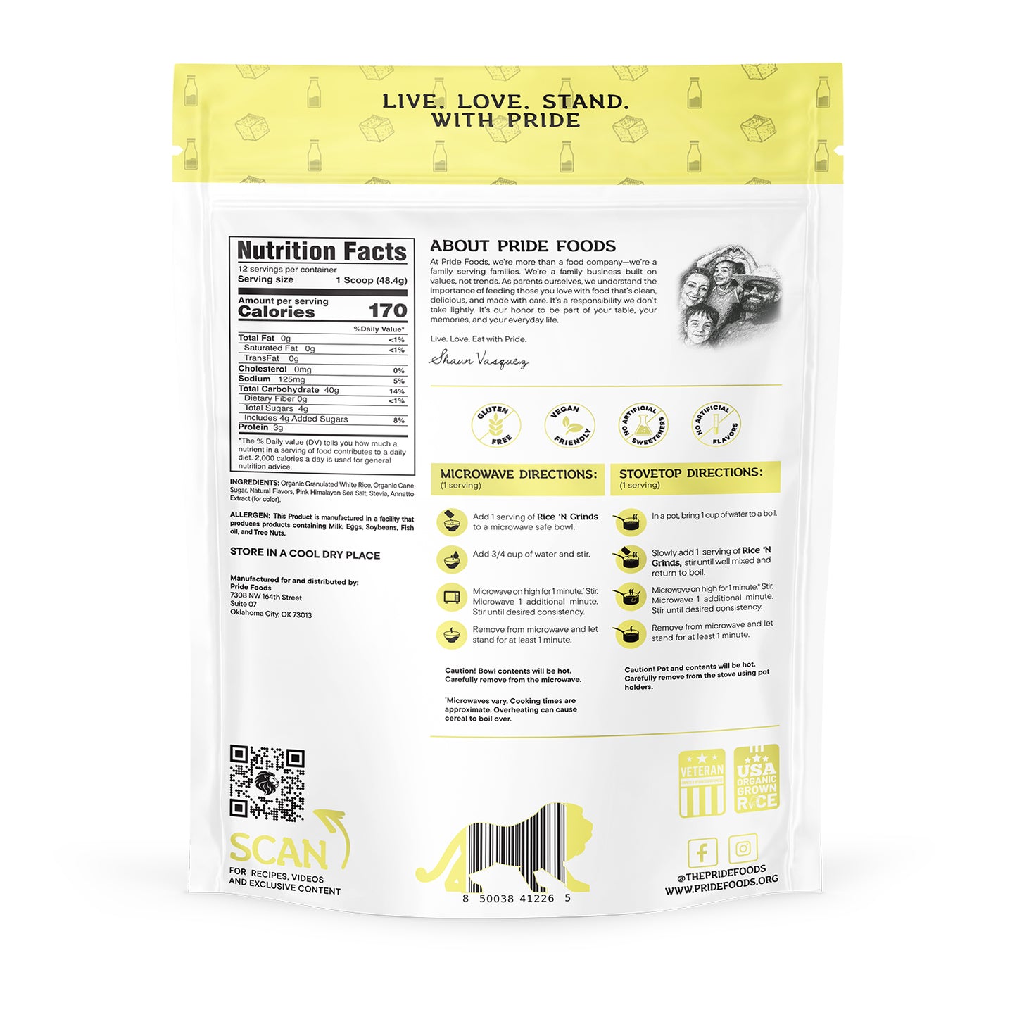 Rice N' Grinds Custard