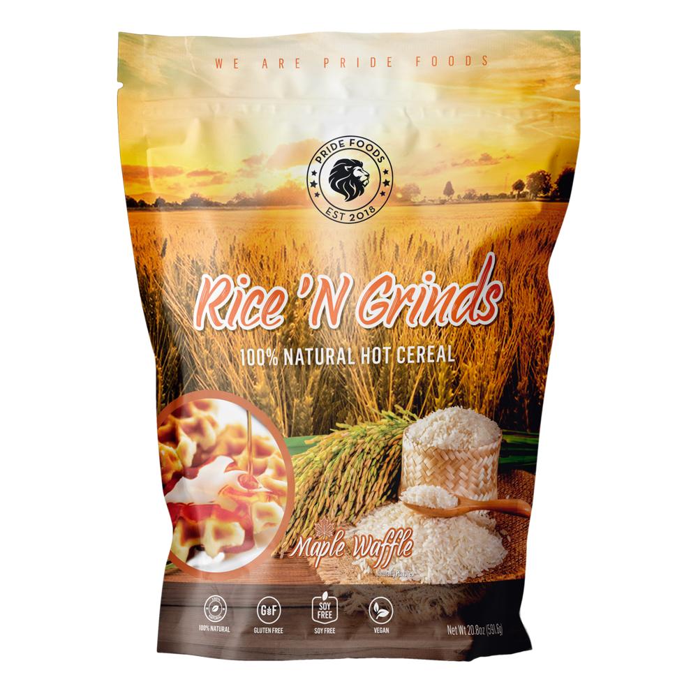 Rice 'N Grinds-Maple Waffle – Grab and Go KSA