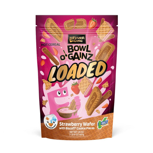 BOWL O’ GAINZ Loaded Strawberry Wafer
