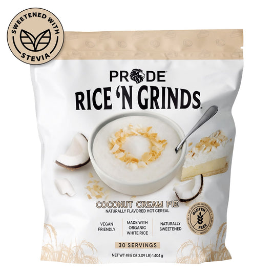 Rice `N grinds coconut creem pie