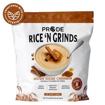 Rice `n grinds brown sugar cinnamon